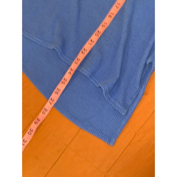 Offline Long-Sleeve Blue Thermal Henley Top XS - Picture 6 of 8